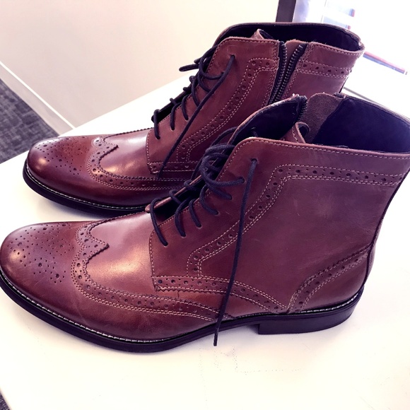 Rockport wyat wingtip boot shop